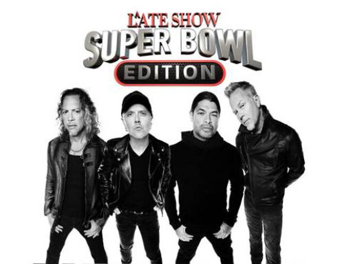 METALLICA Will Perform On A Late Show Super Bowl Edition