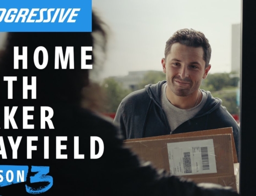 ALICE COOPER Has A Package Mix-Up With Baker Mayfield In New PROGRESSIVE Ad