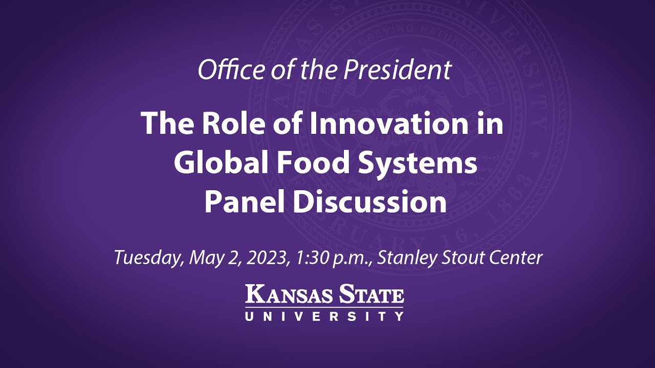 Panel discussion highlights role of innovation in supporting global food systems