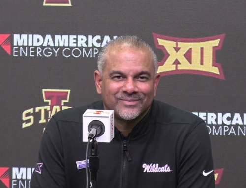 Watch: Coach Tang discusses loss to Iowa State