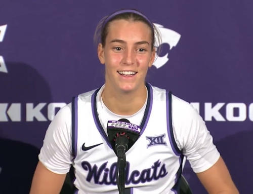 WATCH: Serena Sundell on recording first K-State triple-double since 2009