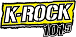 101.5 K-Rock Manhattan's Real Rock Logo