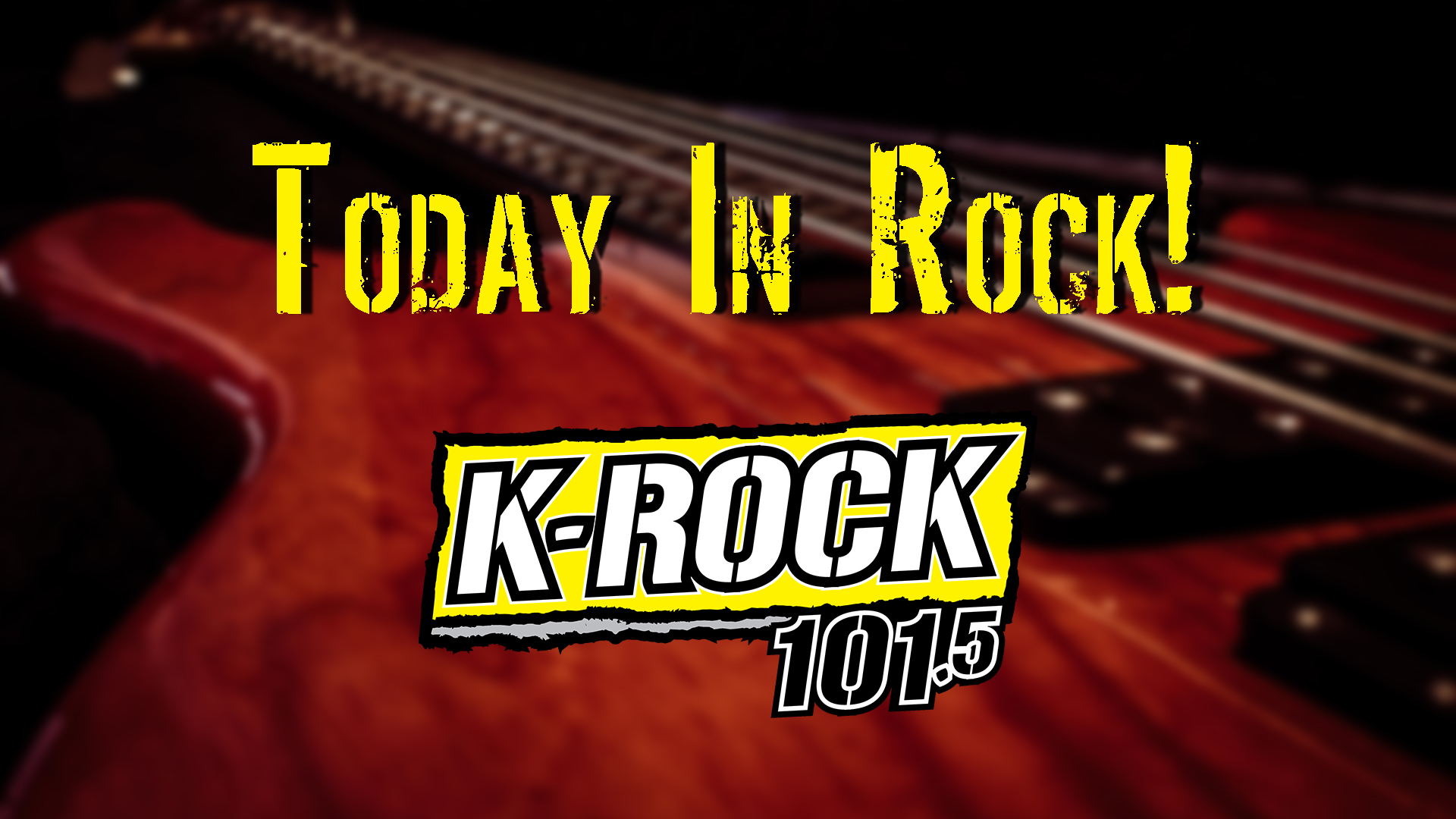 Today In Rock! 3/5/25