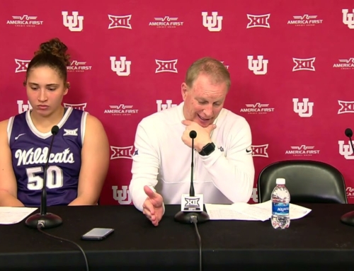 WATCH: Jeff Mittie & Ayoka Lee comment on dominating win over #22 Utah 71-47